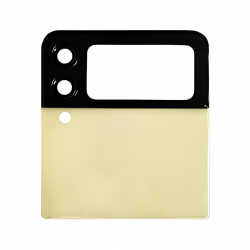 Samsung Vitre Arrière Supérieure Samsung Galaxy Z Flip 3 (F711) Jaune
