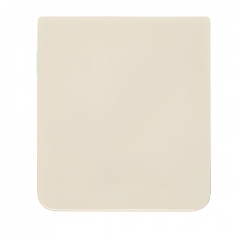 Samsung Vitre Arrière Inférieure Samsung Galaxy Z Flip 3 (F711) Blanc