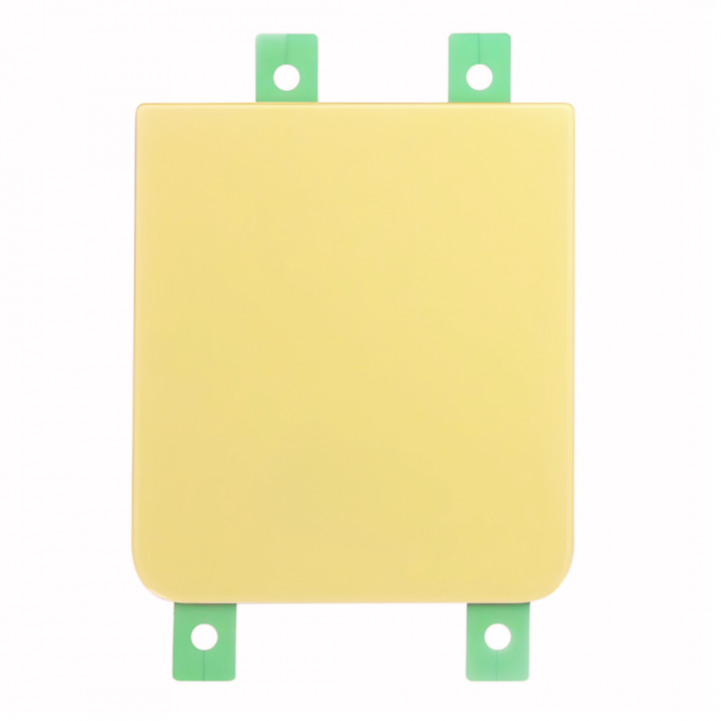 Samsung Vitre Arrière Inférieure Samsung Galaxy Z Flip 4 (F721) Jaune Samsung Vitre Arrière Inférieure Samsung Galaxy Z Flip 4 (F721) Jaune