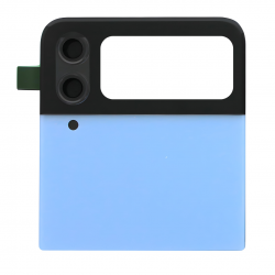 Samsung Vitre Arrière Supérieure Samsung Galaxy Z Flip 4 (F721) Bleu