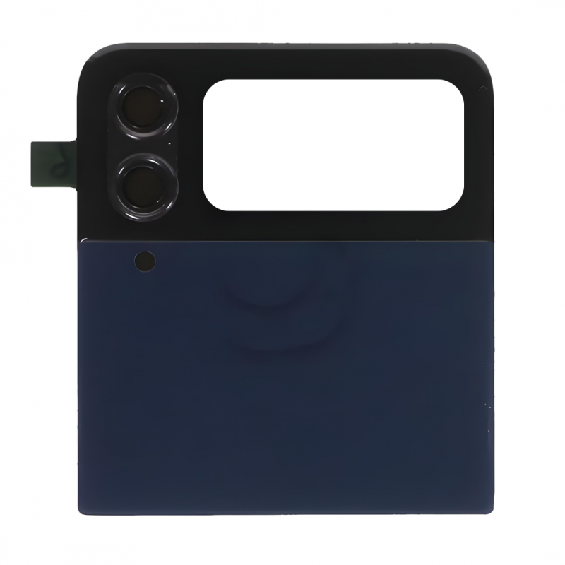 Samsung Vitre Arrière Supérieure Samsung Galaxy Z Flip 4 (F721) Bleu Foncé Samsung Vitre Arrière Supérieure Samsung Galaxy Z Flip 4 (F721) Bleu Foncé