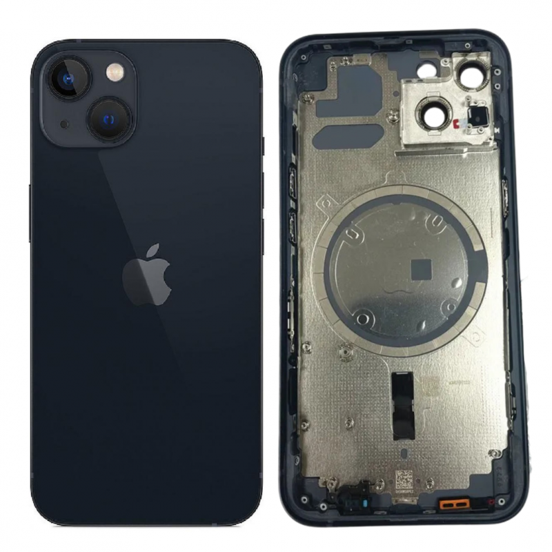 Apple Châssis Vide iPhone 13 Noir - (Origine Demonté) Grade A