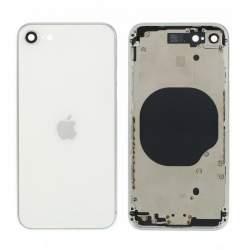 Châssis Vide iPhone SE 2022 Blanc (Origine Demonté) - Grade B