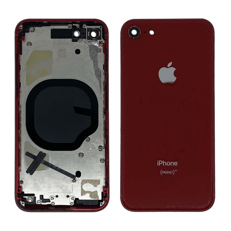 Apple Châssis Vide iPhone 8 Plus Rouge (Origine Demonté) - Grade B Apple Châssis Vide iPhone 8 Plus Rouge (Origine Demonté) - Grade B
