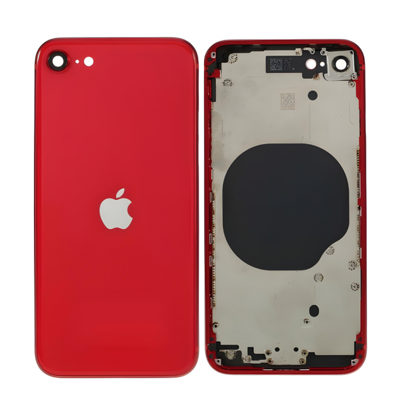 Châssis Vide iPhone SE 2022 Rouge (Origine Demonté) - Grade A