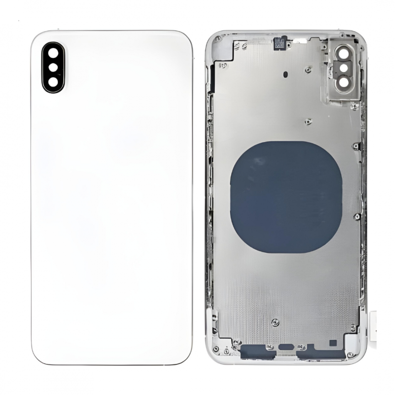 Apple Châssis Vide iPhone XS Max Argent (Origine Demonté) - Grade B