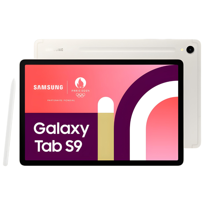 Samsung Samsung Galaxy Tab S9 11" WiFi 256 Go Beige - Comme Neuf avec boîte et accessoires