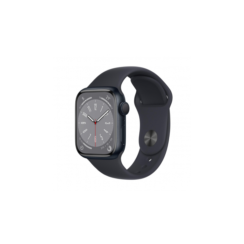 Apple Montre Connectée Apple Watch Series 9 GPS + Cellular 41mm Midnight Aluminium Avec Boîte et Bracelet - Grade A