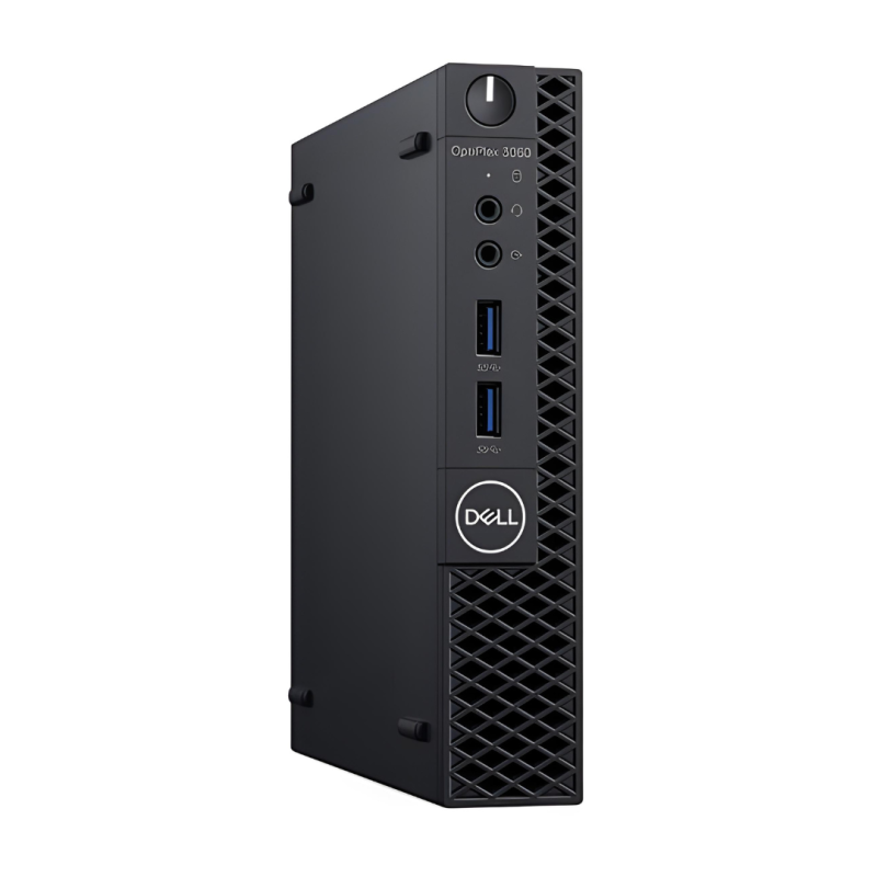 Dell Mini PC Dell OptiPlex 3060 Micro - Intel Core i5-8500T 2.10 GHz - 8 Go / 240 Go SSD - Windows 11 - Noir - Neuf