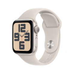 Apple Montre Connectée Apple Watch Series SE 2 GPS 40mm Lumière Stellaire (Sans Bracelet) - Grade AB