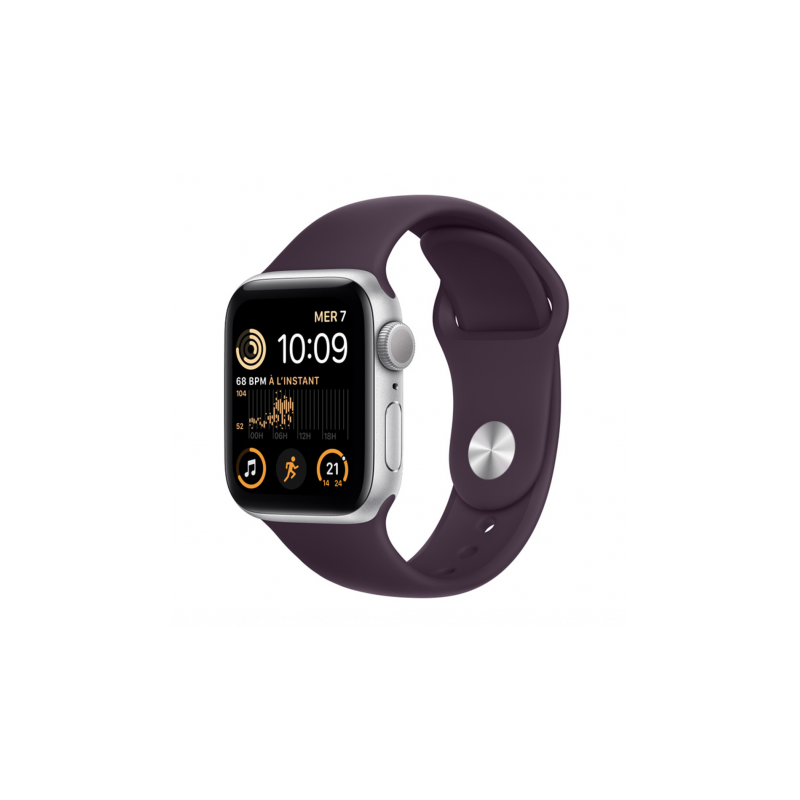 Apple Montre Connectée Apple Watch Series SE GPS 40mm Aluminium Argent (Sans Bracelet) - Grade AB