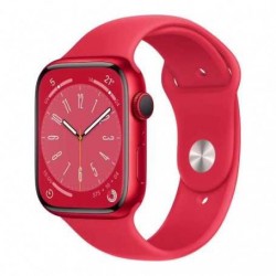 Apple Montre Connectée Apple Watch Series 8 GPS + Cellular 45mm Aluminium Rouge (Sans Bracelet) - Grade AB