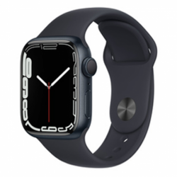 Apple Montre Connectée Apple Watch Series 7 GPS + Cellular 45mm Aluminium Minuit (Sans Bracelet) - Grade A