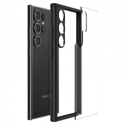 Samsung Coque Spigen Ultra Hybrid pour Samsung Galaxy S24 Ultra - noir mat