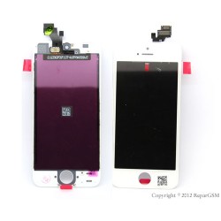Apple Ecran LCD et tactile Apple iPhone 5G Blanc qualité intermediaire