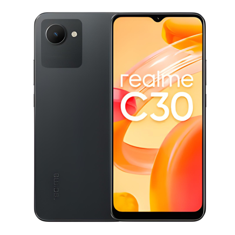 Realme Realme C30 64 Go Noir - Grade A avec Boîte et Accesoires