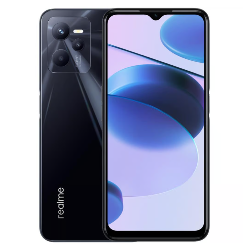 Realme Realme C35 128 Go Noir - Grade A avec Boîte et Accessoires