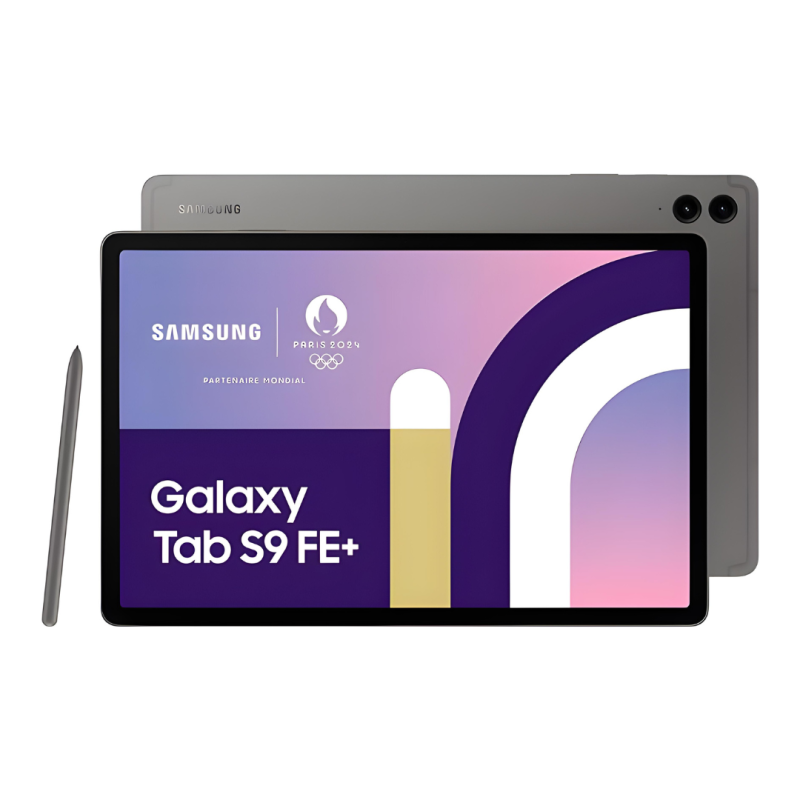 Samsung Samsung Galaxy Tab S9 FE Plus 128 Go Gris - Comme Neuf avec boîte et accessoires