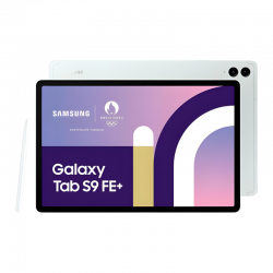 Samsung Samsung Galaxy Tab S9 FE Plus 128 Go Menthe - Comme Neuf avec boîte et accessoires
