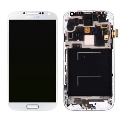 Ecran Samsung Galaxy S4 (i9505/i9500) Blanc Sur Chassis (In-cell)