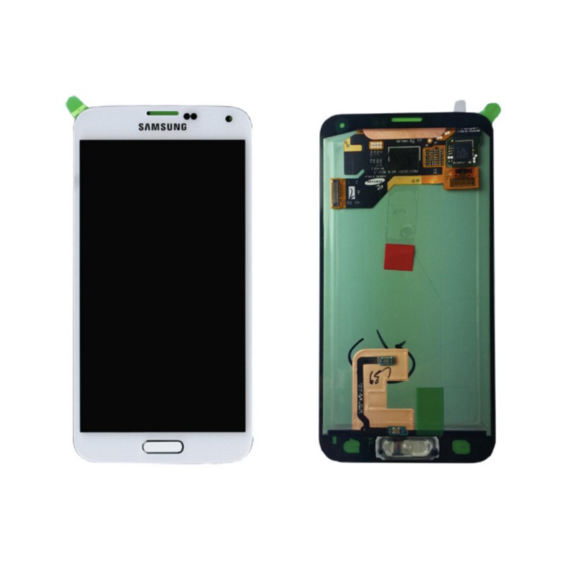 Samsung Ecran Samsung Galaxy S5 (G900F) Blanc (In-cell)