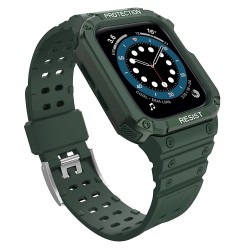 Apple Bracelet pour Apple Watch 7 /6/5/4/3/2/SE (45/44/42mm) - Protection Ecran - Vert