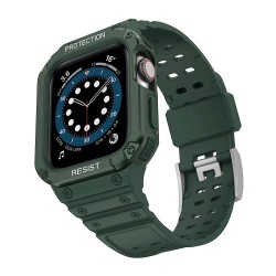 Apple Bracelet pour Apple Watch 7 /6/5/4/3/2/SE (45/44/42mm) - Protection Ecran - Vert
