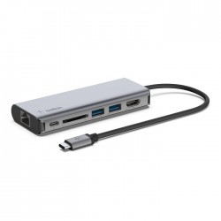 BELKIN CONNECT USB-C 6-in-1 - ADAPTATEUR MULTIPORT