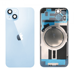 Apple Vitre Cache Arrière iPhone 15 Bleu (Origine Demonté) - Grade A