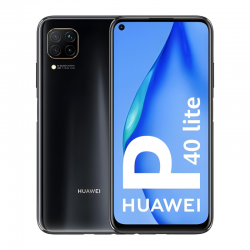 HUAWEI Huawei P40 lite 4G 128 Go Noir- Grade A - avec Boîte et Accessoires et sans Google play service