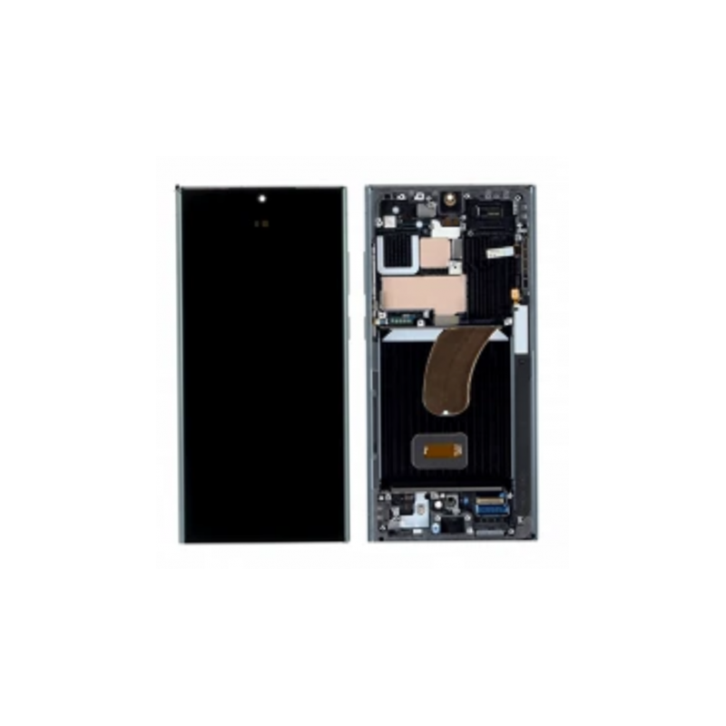 Samsung SAMSUNG GALAXY S23 ULTRA 5G (S918) NOIR + CHASSIS (Original démonté) - Grade B