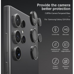Samsung Nillkin - Protection Caméra Verre Trempé pour Samsung Galaxy S24 Ultra -Noir