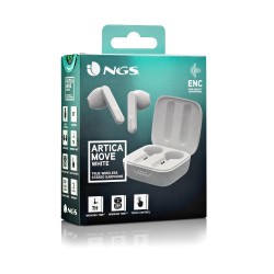NGS NGS - ECOUTEURS SANS FIL - BLUETOOTH - ARTICA MOVE WHITE