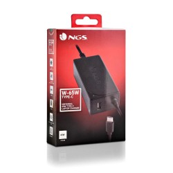 NGS NGS - CHARGEUR LAPTOP UNIVERSEL 65 W USB - TYPE C