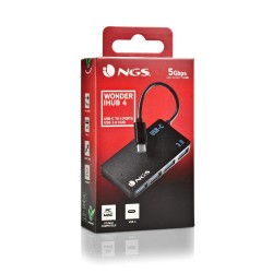 NGS NGS - WONDER IHUB 4 - USB-C 3.0 AVEC 4 PORTS