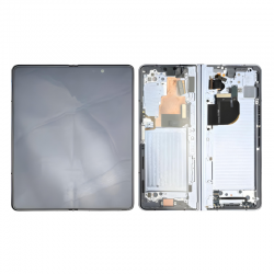 Samsung Ecran Intérieur Samsung Galaxy Z Fold 5 (F946B) Argent + Châssis (Original Démonté) - Grade A