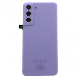 Samsung Vitre arrière Samsung Galaxy S21 FE 5G Lavande (Original Démonté) - Grade B
