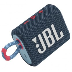 JBL Enceinte Bluetooth JBL Go 3 - 4.2W - Pro Sound - Étanche - Étanche - Bleu / Rose (JBLGO3BLUP)