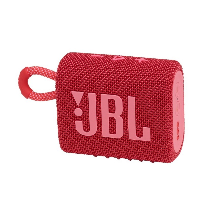 JBL Enceinte Bluetooth JBL Go 3 - 4.2W - Pro Sound - Étanche - Rouge (JBLGO3RED)