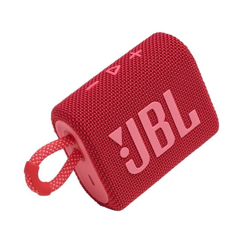 JBL Enceinte Bluetooth JBL Go 3 - 4.2W - Pro Sound - Étanche - Rouge (JBLGO3RED)