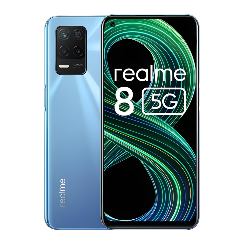 Realme Realme 8 5G 8+128 Go Bleu - Neuf