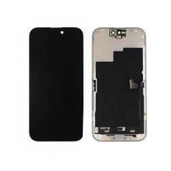 Apple iPhone 15 Pro LCD + Tactile - Noir Origine (Service Pack) REF.076