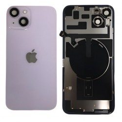 Apple Vitre Cache Arrière iPhone 14 Violet (Origine Demonté) - Grade B