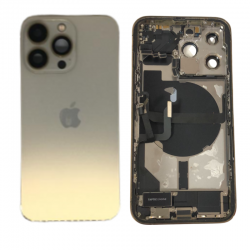 Apple Châssis Complet iPhone 13 Pro Or - Connecteur de Charge Sans Batterie (Origine Demonté) Grade A