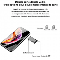 Pocket Smartphone Melrose 3.4 Pouces Android 8.1 Face ID 8Go Double SIM - Neuf