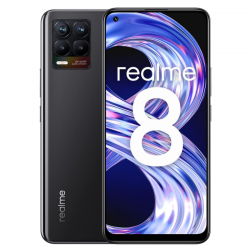 Realme Realme 8 6+128 Go Noir Cyber- Neuf
