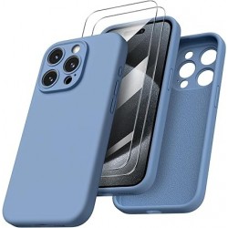 Apple IPHONE 15 PRO MAX - COQUE BLEUE (Sous Blister)