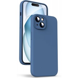 Apple IPHONE 15 PLUS - COQUE BLEUE (Sous Blister)