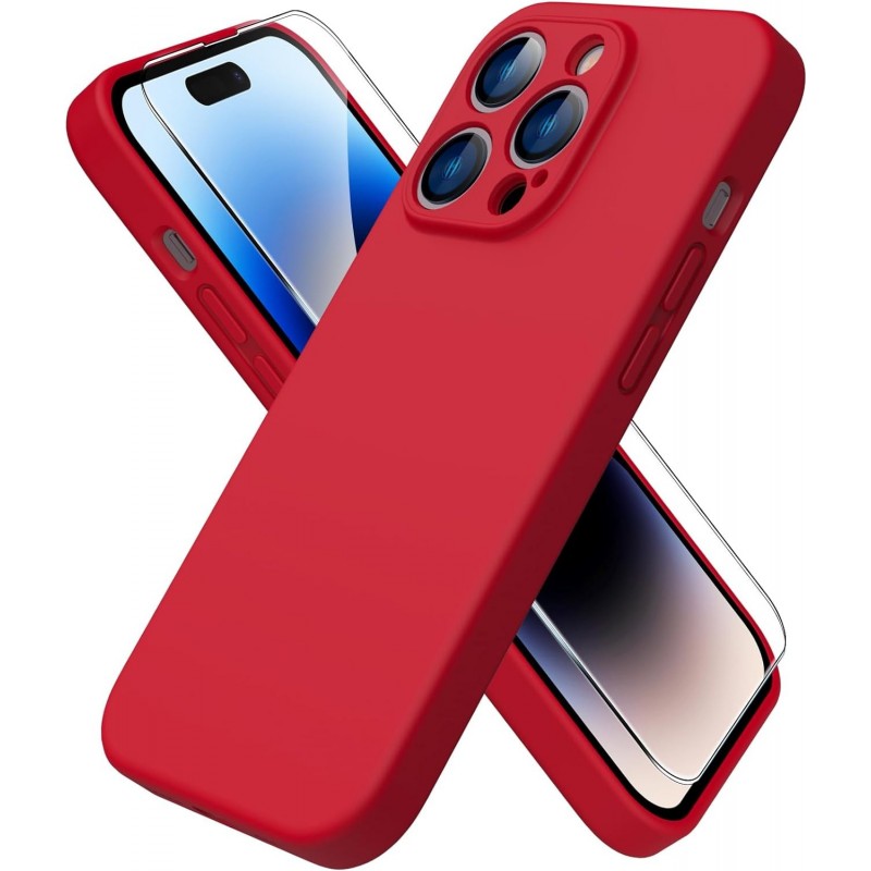 Apple IPHONE 14 PRO - Coque Rouge (Sous Blister)