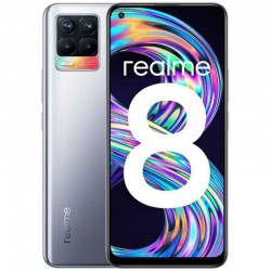 Realme Realme 8 4+64 Go Argent - Grade AB avec Boîte et Accessoires